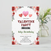 バレンタインハートテーマ 招待状 (スタンド正面)