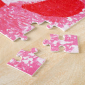 バレンタインハートバイビクトリアシェイリー ジグソーパズル (側面)