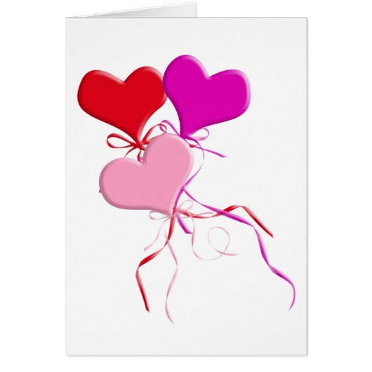 バレンタインハートバルーンブーケ (正面)