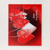 バレンタインハートパズル ジグソーパズル (縦)