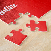 バレンタインハートパズル ジグソーパズル (側面)