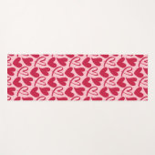 バレンタインハートパターンギフト、男の子の女の子&子供 ヨガマット (正面(横))