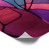 バレンタインハートポスター ポスター (角)