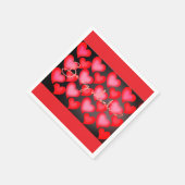 バレンタインハートマグ スタンダードカクテルナプキン (角)