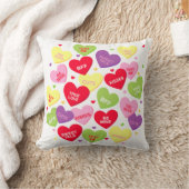 バレンタインハートメッセージ枕 クッション (ブランケット)