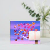 バレンタインハートメール シーズンポストカード (スタンド正面)