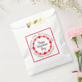 バレンタインハートリースキッチントリートギフト フェイバーバッグ (封をした状態)