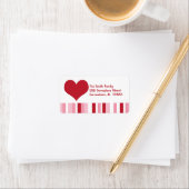 バレンタインハート住所 シール (インサイチュ)