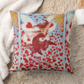 バレンタインハート妖精 クッション (ブランケット)