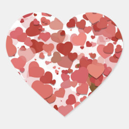 バレンタインハート封筒用シールまたはシール ハートシール