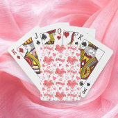 バレンタインハート愛する私のパターン トランプ