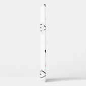 バレンタインハート矢印シームレス Case-Mate iPhoneケース (裏面 / 右)