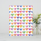 バレンタインハート紙シート (スタンド正面)