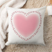 バレンタインハート装飾用クッション クッション (ブランケット)