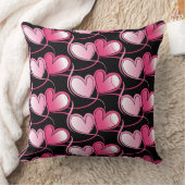バレンタインハート装飾用クッション クッション (ブランケット)