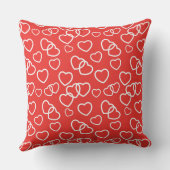 バレンタインハート装飾用クッション クッション (裏面)