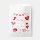 バレンタインハート誕生日パ感謝していーティユー フェイバーバッグ (正面)