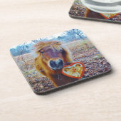 バレンタインハート馬 コースター (左側)