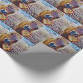 バレンタインハート馬 ラッピングペーパー (角)