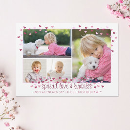 バレンタインハート4写真スプレッド愛と優しさ シーズンカード