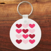 バレンタインハート キーホルダー (正面)