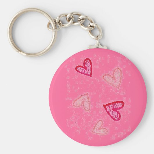 バレンタインハート キーホルダー (正面)