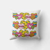 バレンタインハート クッション (裏面)