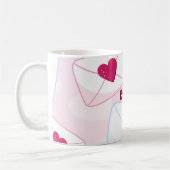 バレンタインハート コーヒーマグカップ (左)