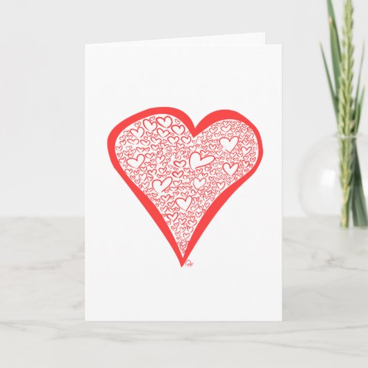 バレンタインハート シーズンカード (正面)