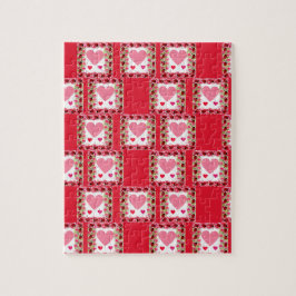 バレンタインハート ジグソーパズル