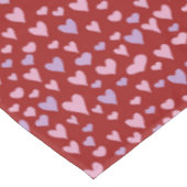 バレンタインハート テーブルクロス (アングル)