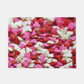 バレンタインハート ドアマット (正面)