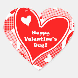 バレンタインハート ハートシール