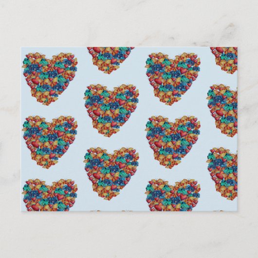 バレンタインハート,ハートスケッチはがき シーズンポストカード (正面)