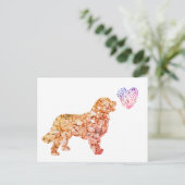 バレンタインハート,ハートスケッチはがき シーズンポストカード (スタンド正面)