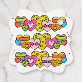 バレンタインハート フェイバータグ