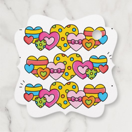 バレンタインハート フェイバータグ (裏面)