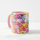 バレンタインハート マグカップ (正面左)