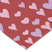 バレンタインハート ミディアムテーブルランナー (コーナー)