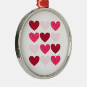 バレンタインハート メタルオーナメント (右)