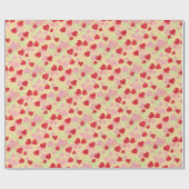 バレンタインハート ラッピングペーパー (フラット)