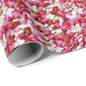 バレンタインハート ラッピングペーパー (ロールコーナー)