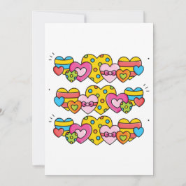 バレンタインハート 招待状