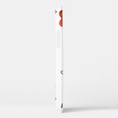 バレンタインハート: 3Dラインデザイン Case-Mate iPhoneケース (裏面 / 右)