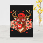 バレンタインバック 67 ミーム カモ シカ狩り少年たち ハント カード (黄色い花)