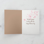 バレンタインバニーとチョコレートハート シーズンカード (内部)