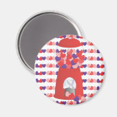 バレンタインバブルガム マグネット (正面/裏面)