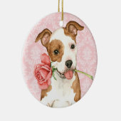 バレンタインバラアムスタッフ セラミックオーナメント (右)