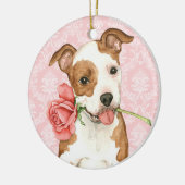 バレンタインバラアムスタッフ セラミックオーナメント (左)