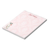 バレンタインバライタリアングレイハウンド ノートパッド (回転)